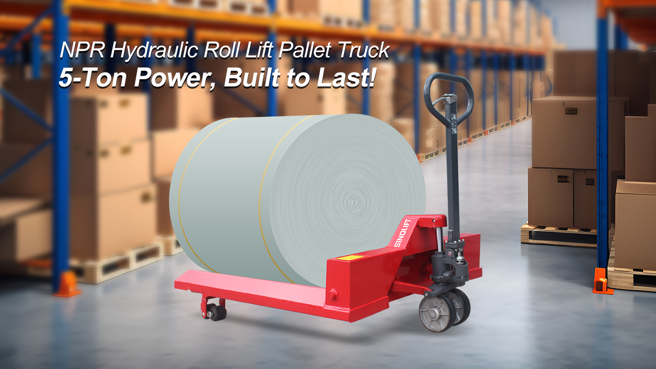 MATE Series Spotlight: Unveiling the NPR Hydraulic Roll Lift Pallet Truck